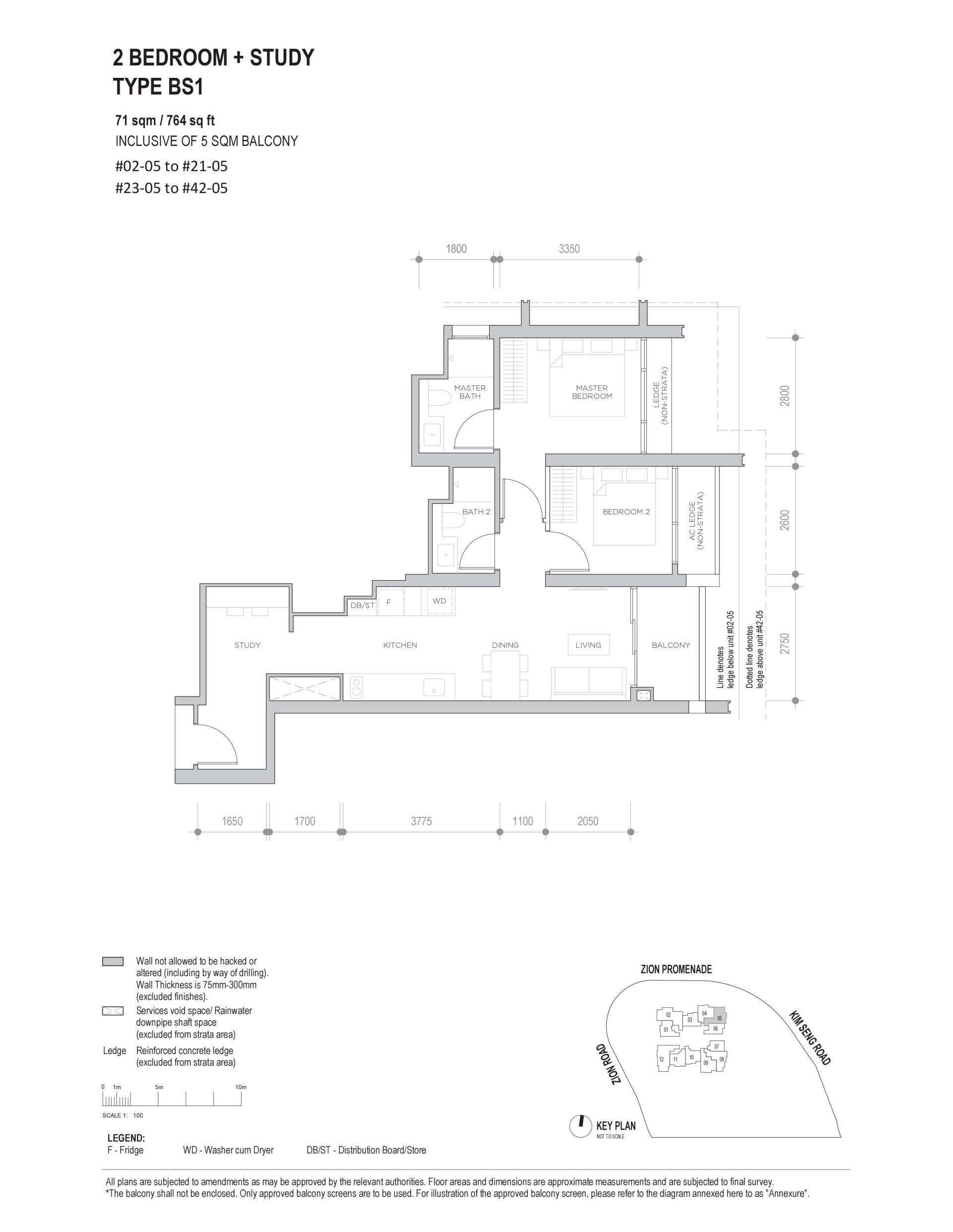 Promenade Peak floorplan